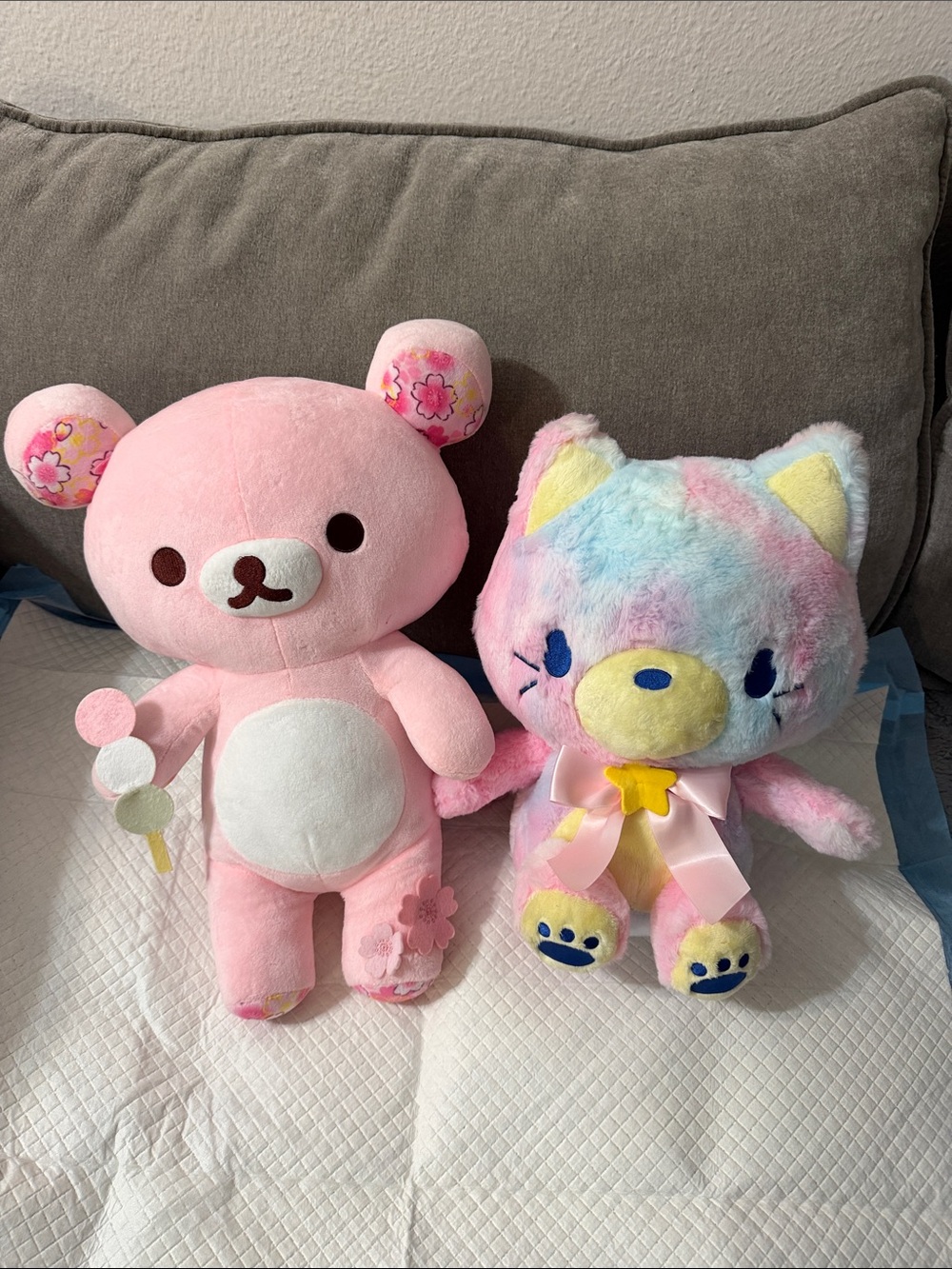 1. Plush toy bundle rilakkuma & bear